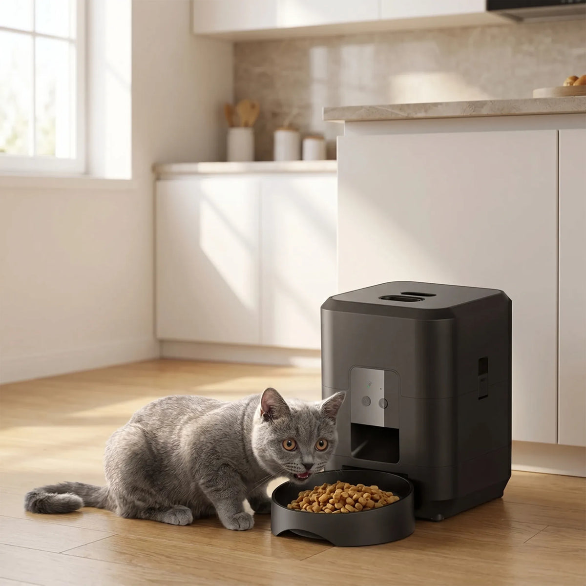 Automatisk Foderdispenser med Wi-Fi