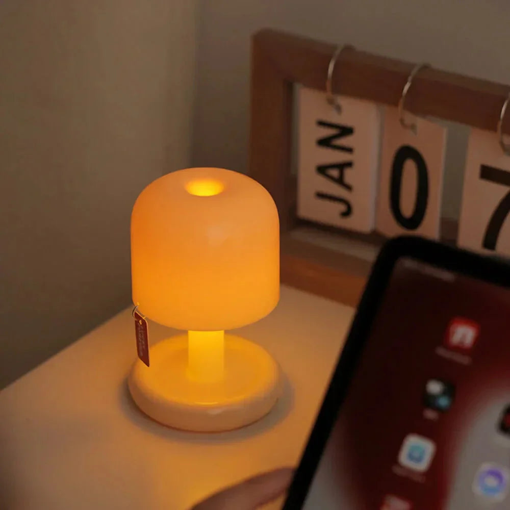 Bärbar Solnedgångslampa med Inbyggd USB-laddning