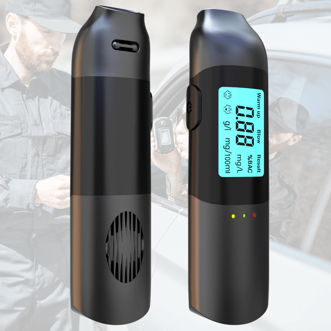 Digital alkoholmätare med USB-laddning – Snabb & Hygienisk