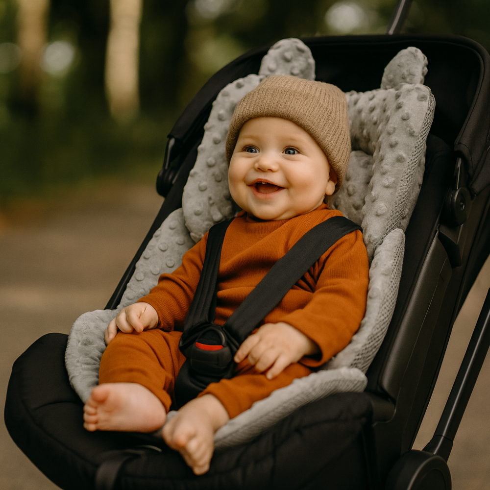 Siddemadrass til barnevogn, blød, åndbar, indlæg til babysæde