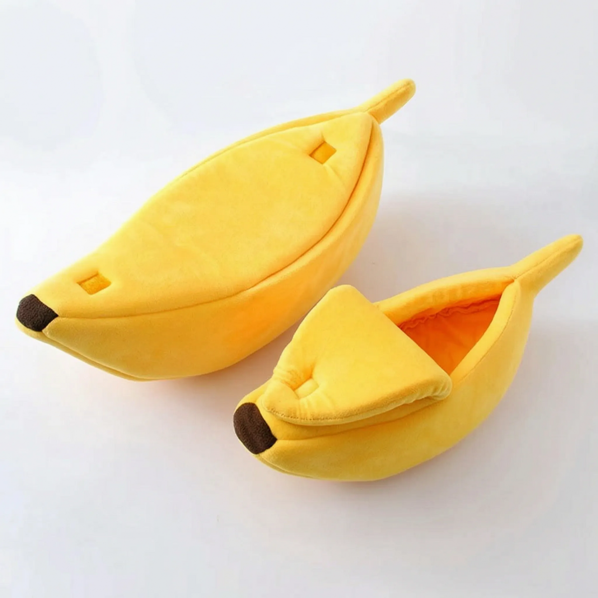 Bananafor­met kæledyrsseng