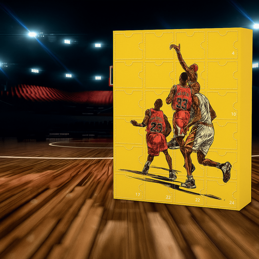 Adventskalender med Mini Basketball Legetøj - Perfekt til Fans