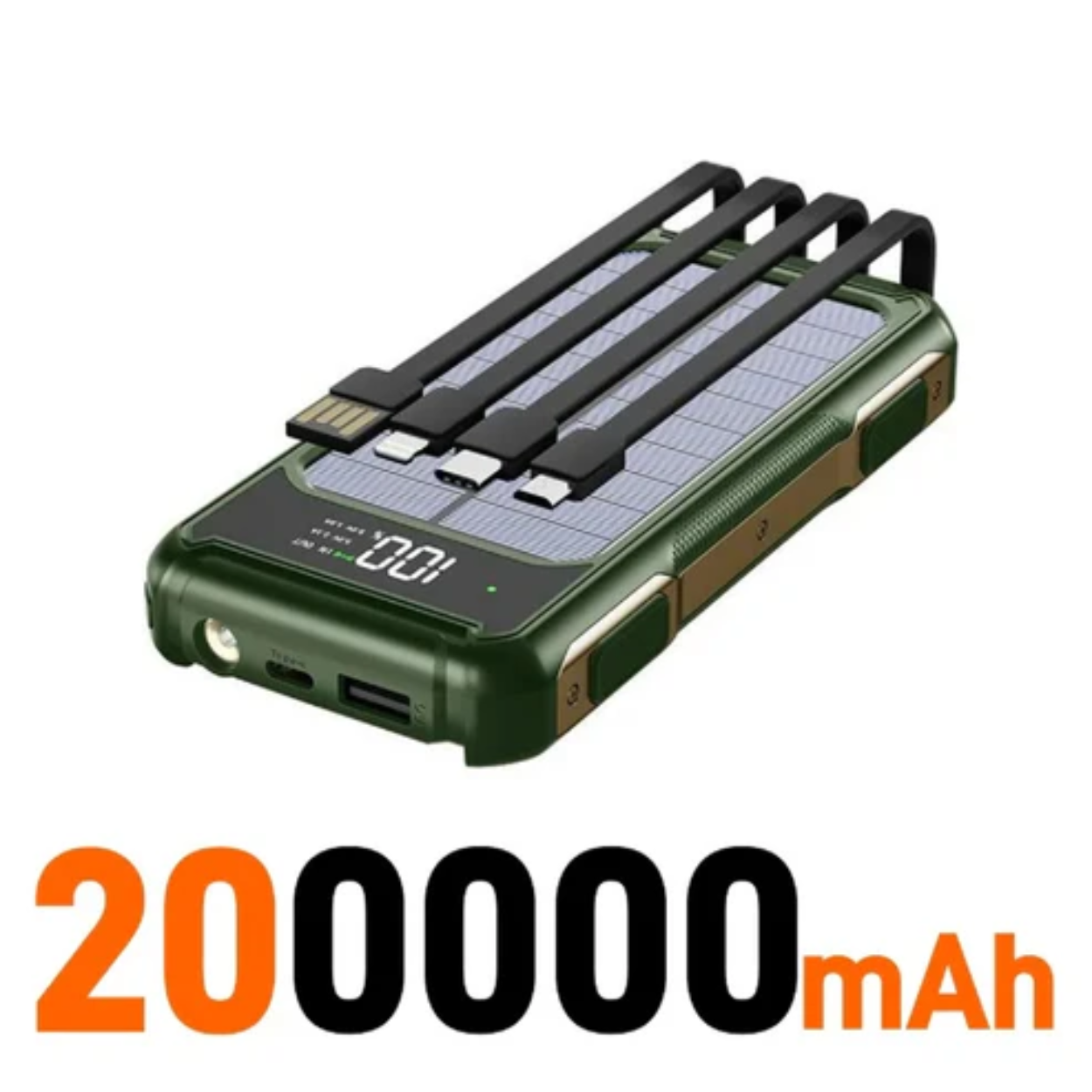 Flexibel Solenergi Powerbank – Ladda Dina Enheter Säkert