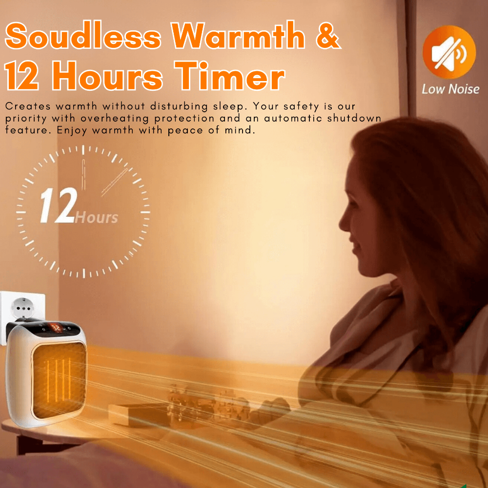 Væghængt Keramisk Varmeblæser - Hurtig og Energivenlig Varmeløsning