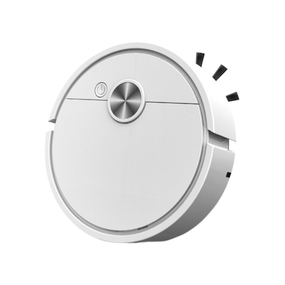 Smart robotdammsugare med automatisk golvtvätt och sugförmåga