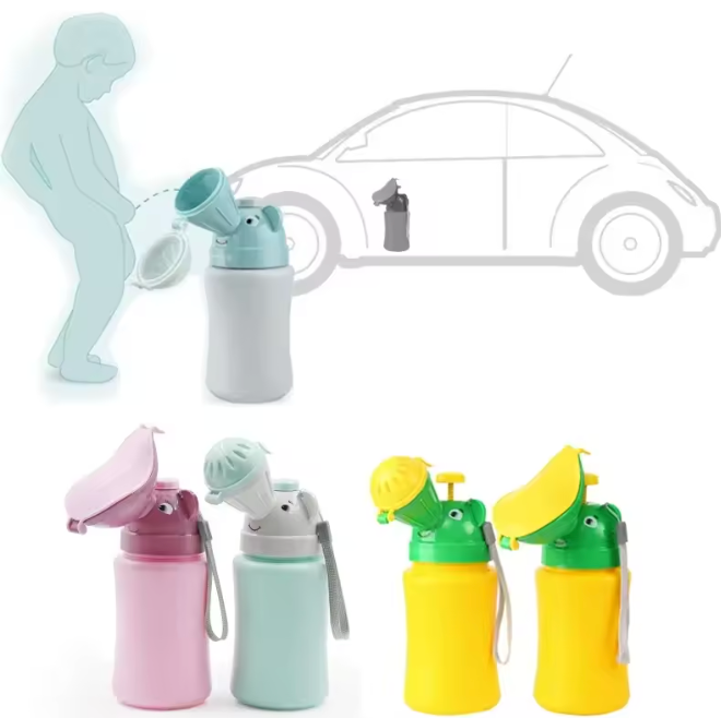 Bärbar Barnpotta för Resor – Hygienisk & Läckagesäker