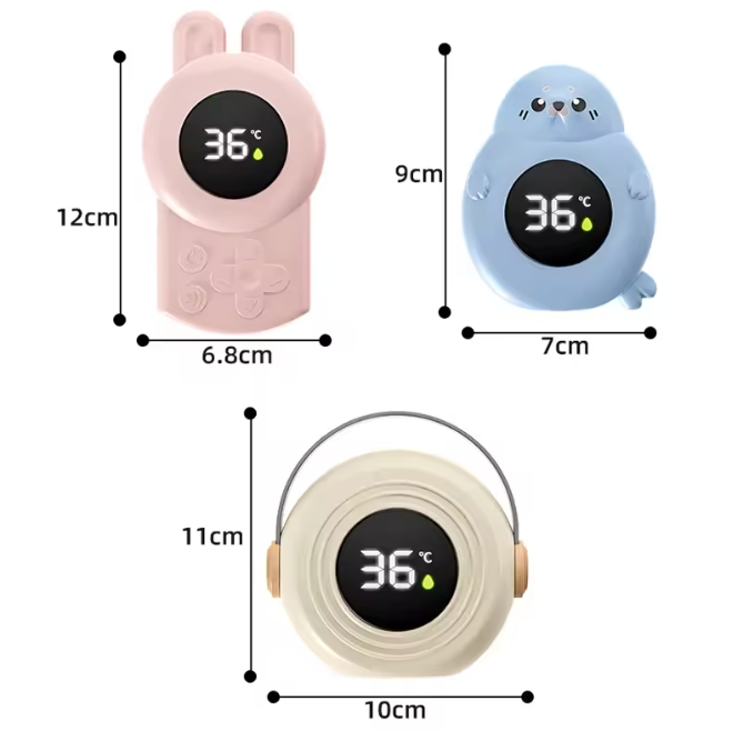 Säker och Rolig Badtermometer för Bebisar med LED-Display