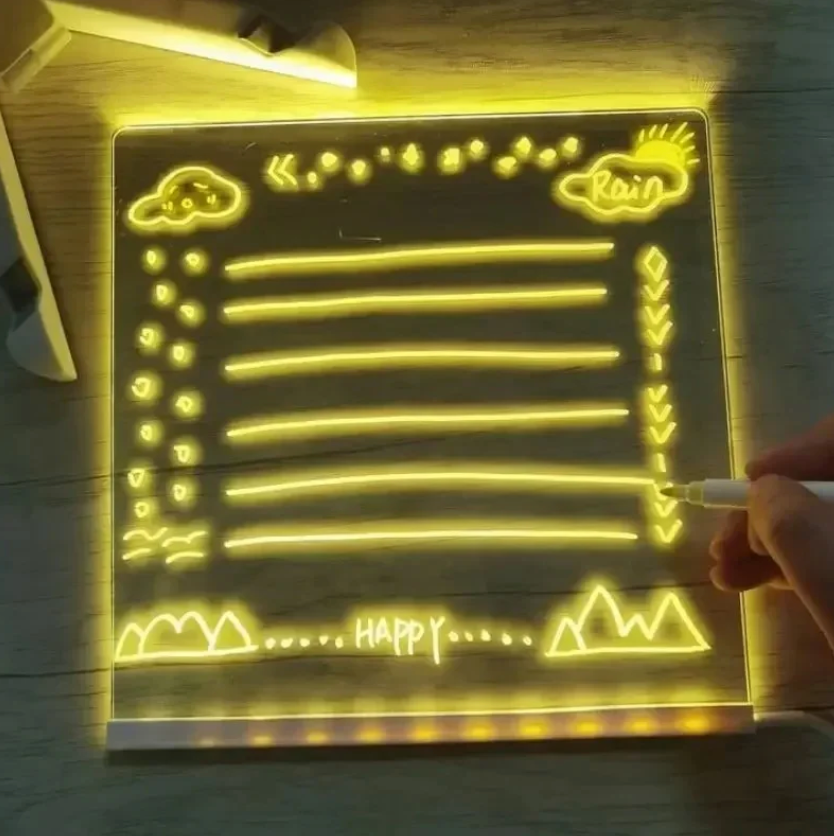 LED Tegnebræt til Børn – Kreativitet der Lyser op