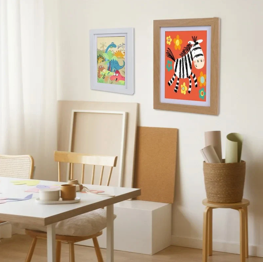 Barnkonst Galleri Ram – Förvara Upp Till 150 Mästerverk