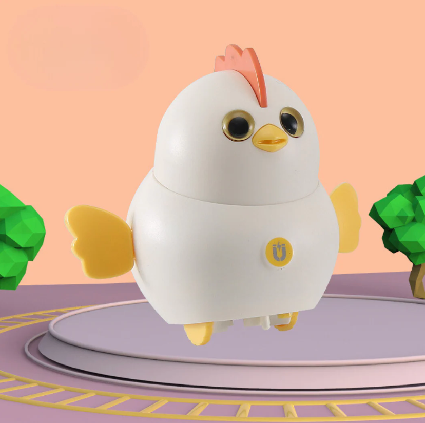 WobbleFriends Kycklingfamilj – Roligt och Lärorikt för Små Barn
