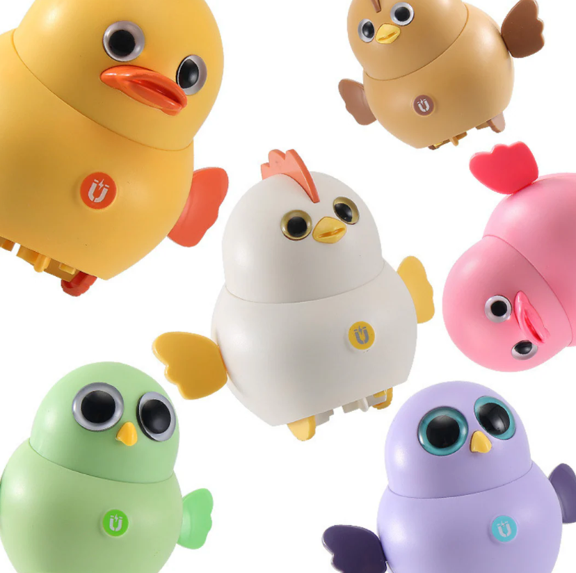 WobbleFriends Kycklingfamilj – Roligt och Lärorikt för Små Barn