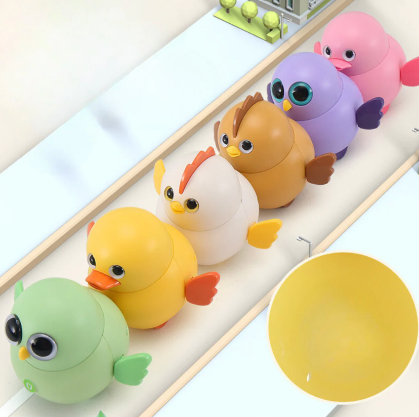 WobbleFriends Kycklingfamilj – Roligt och Lärorikt för Små Barn