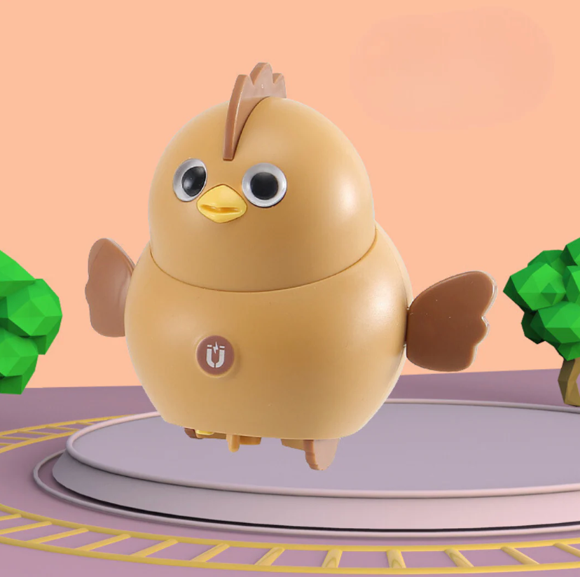 WobbleFriends Kycklingfamilj – Roligt och Lärorikt för Små Barn