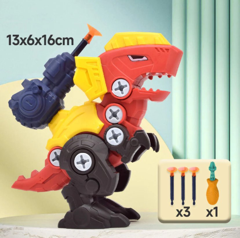 Bygg & Skjut Dinosaurieset för Kreativ Lek & Lärande