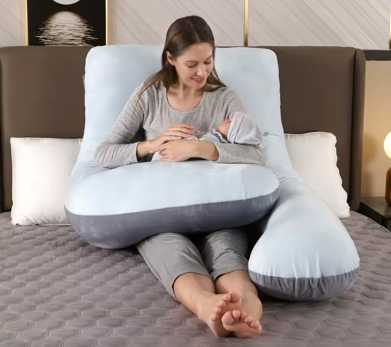Ergonomisk gravidkudde – Stöd för hela kroppen