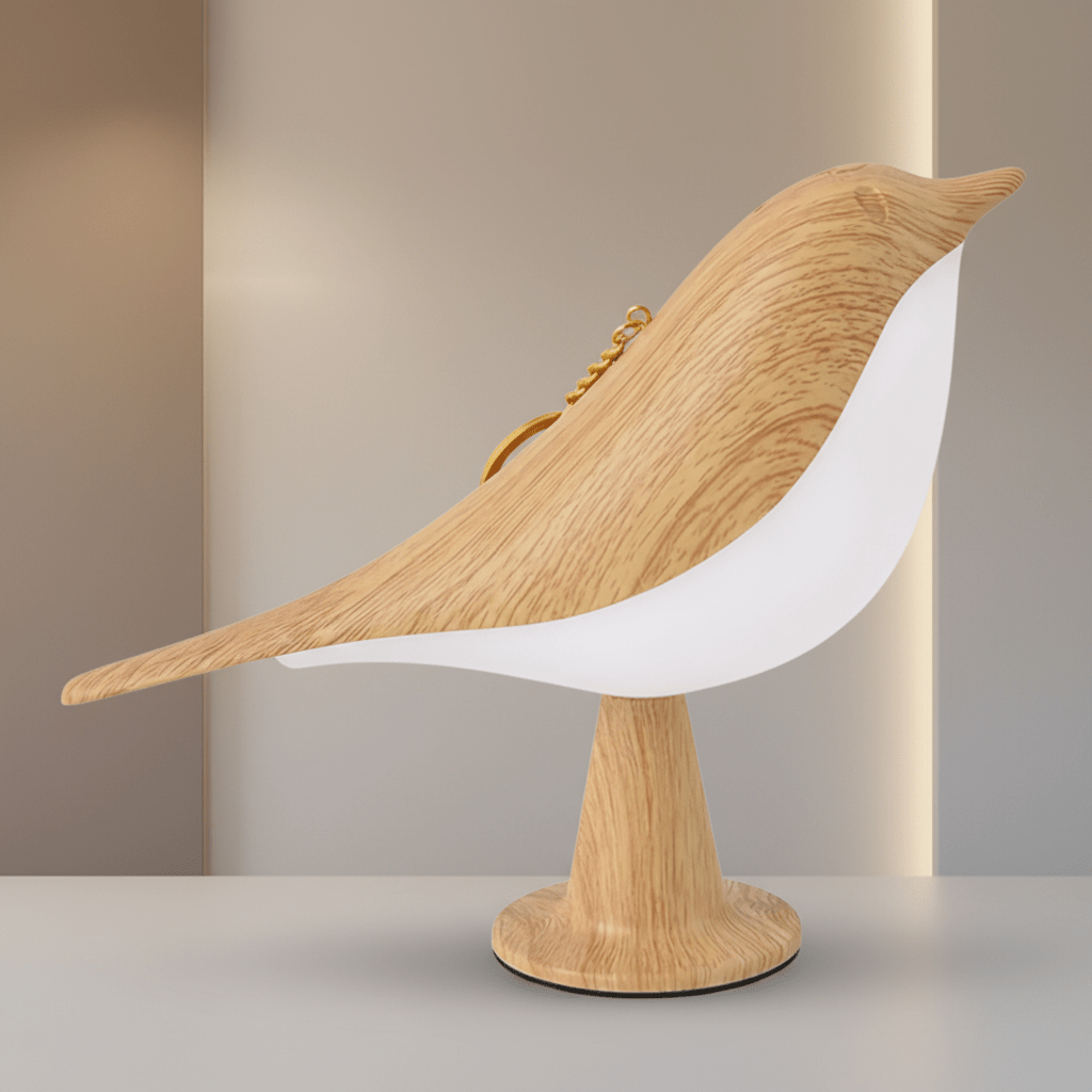 Fågelformad LED-nattlampa med touch och aromadiffuser
