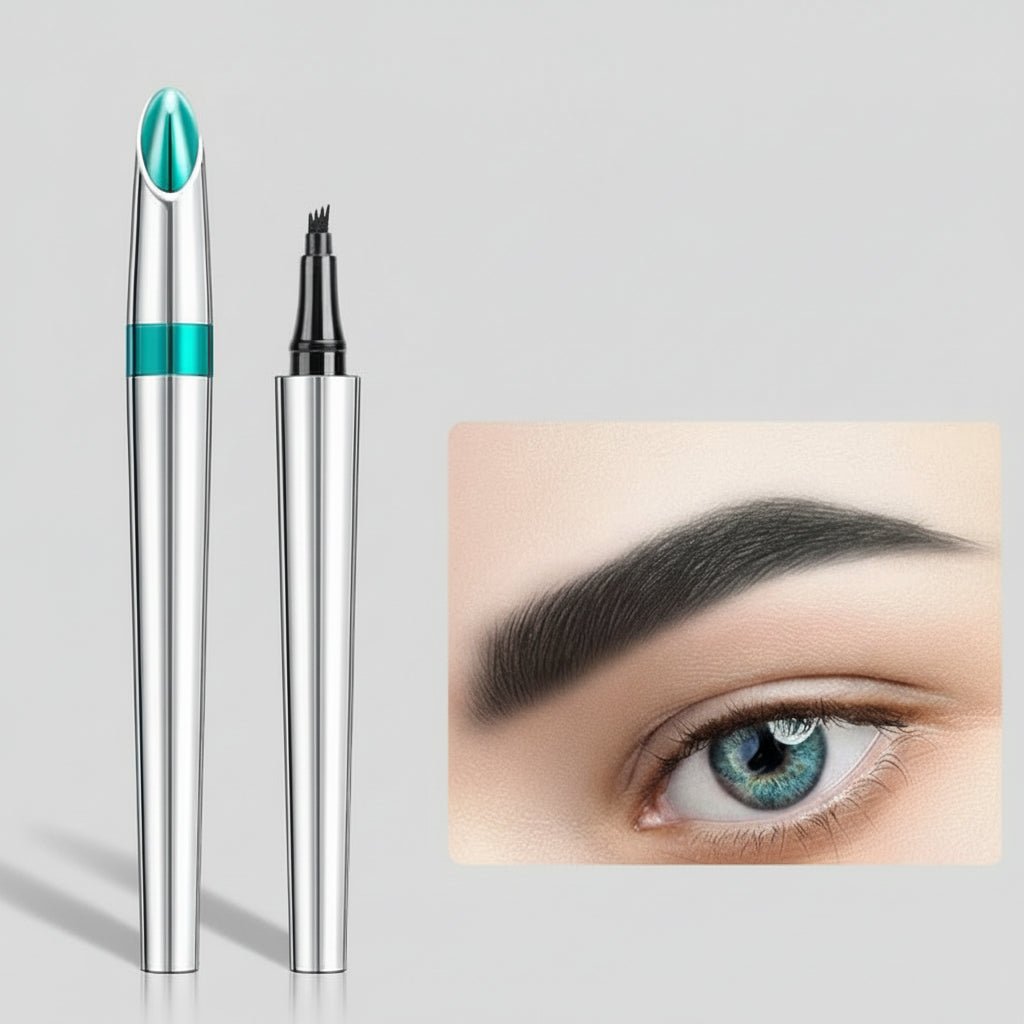 Vandtæt Øjenbrynspen med Microblading Effekt - Nem & Hurtig