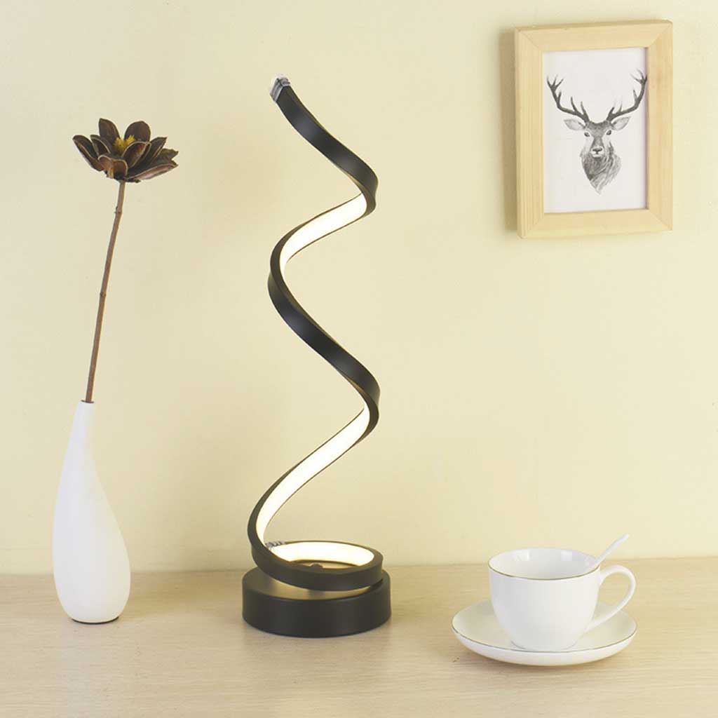 Elegant LED-bordslampa med justerbar ljusstyrka och design