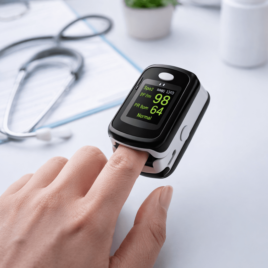 Bærbar Oximeter Monitor – Hurtig og Nøjagtig Sundhedstjek