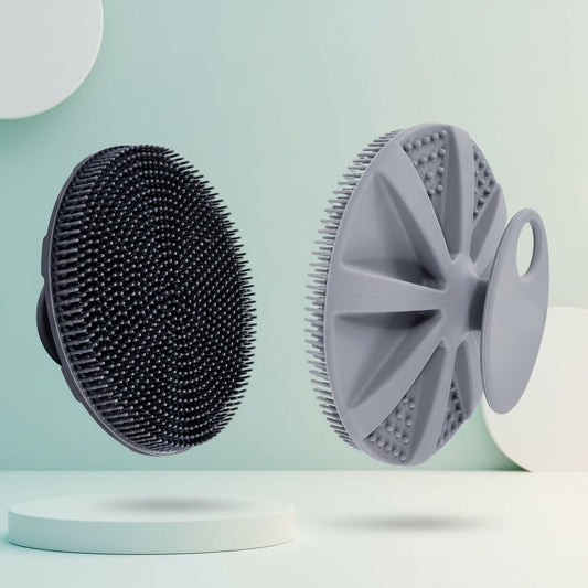 Silikonborste för skonsam exfoliering och ren hud