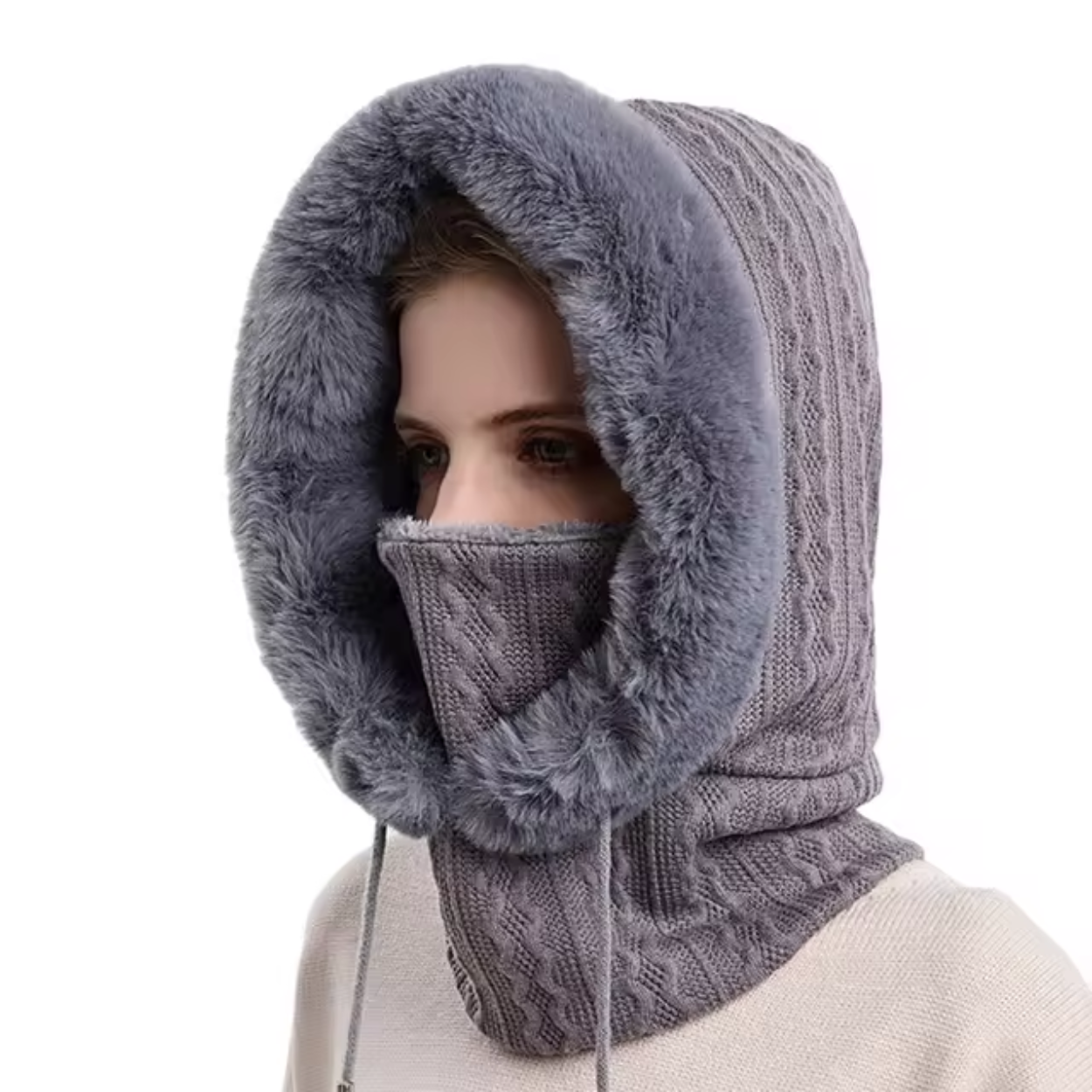 Multifunktionel Vinterhue, Tørklæde og Maske – Hold Varme