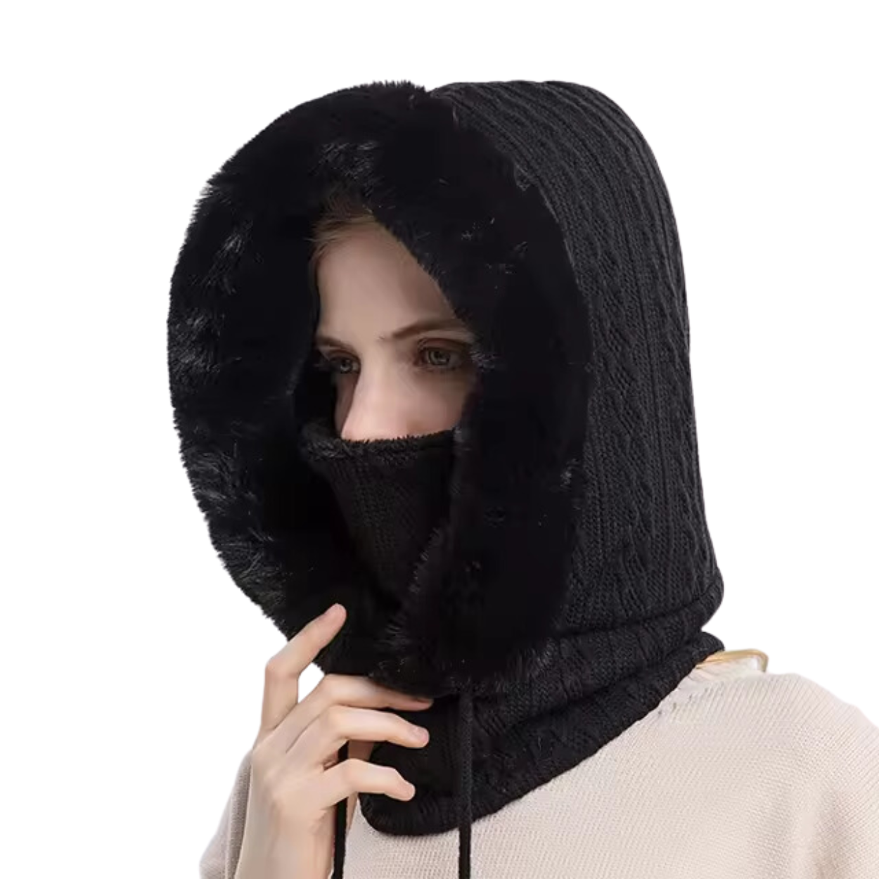 Multifunktionel Vinterhue, Tørklæde og Maske – Hold Varme