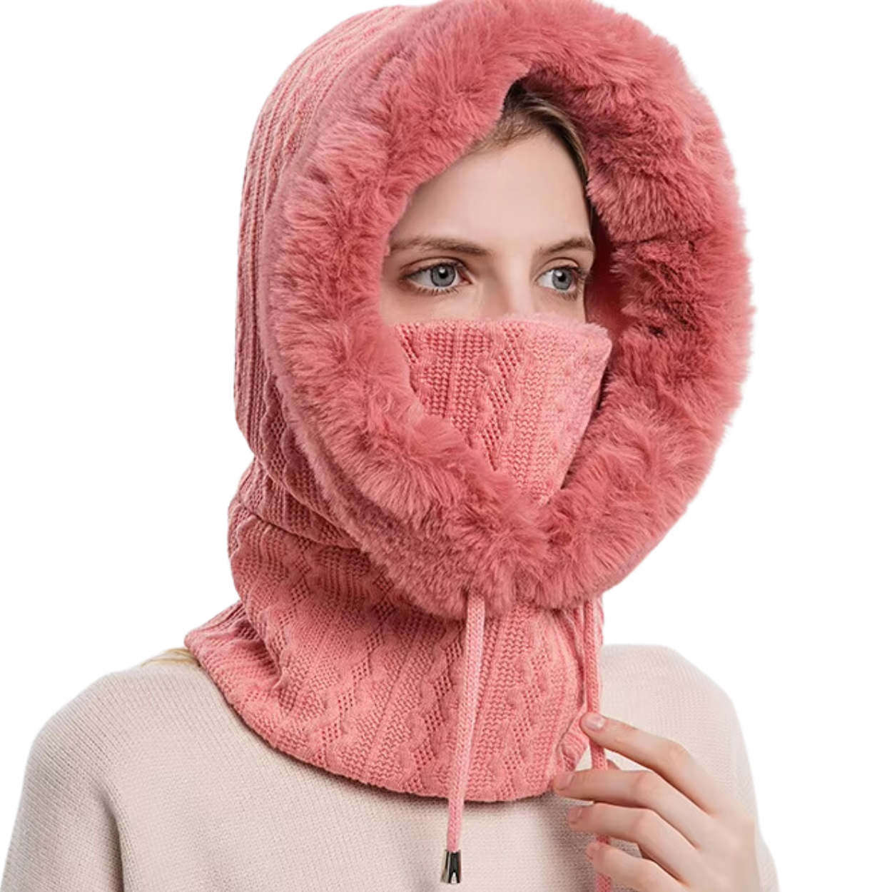 Multifunktionel Vinterhue, Tørklæde og Maske – Hold Varme