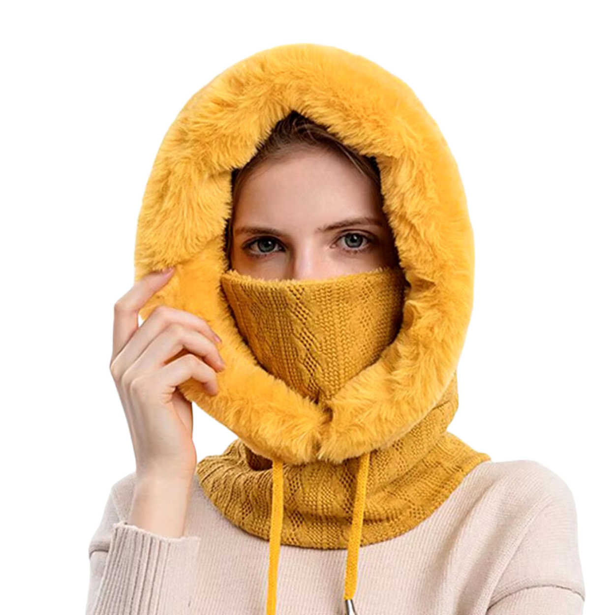 Multifunktionel Vinterhue, Tørklæde og Maske – Hold Varme