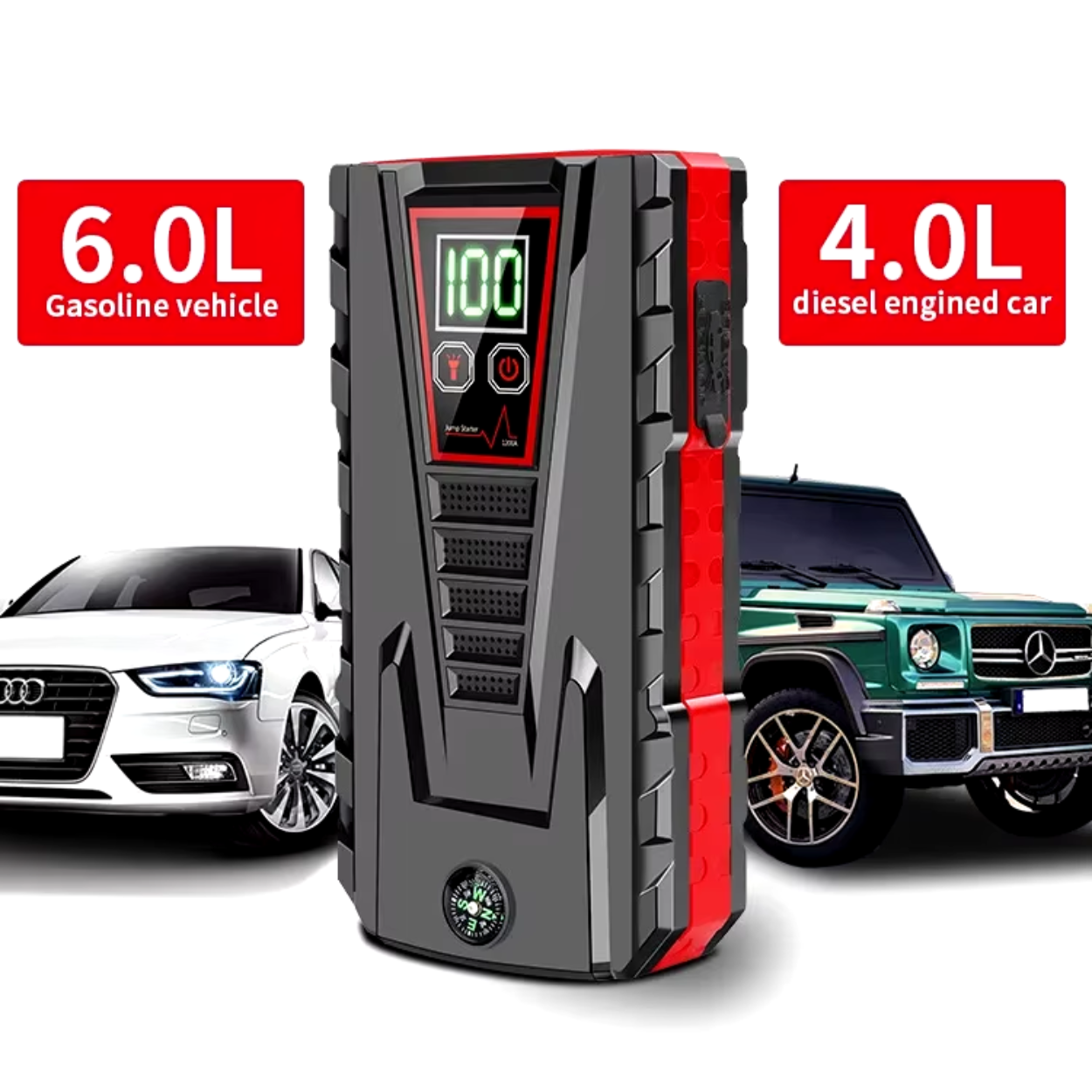 Kraftfull och Kompakt Bilbatteribooster