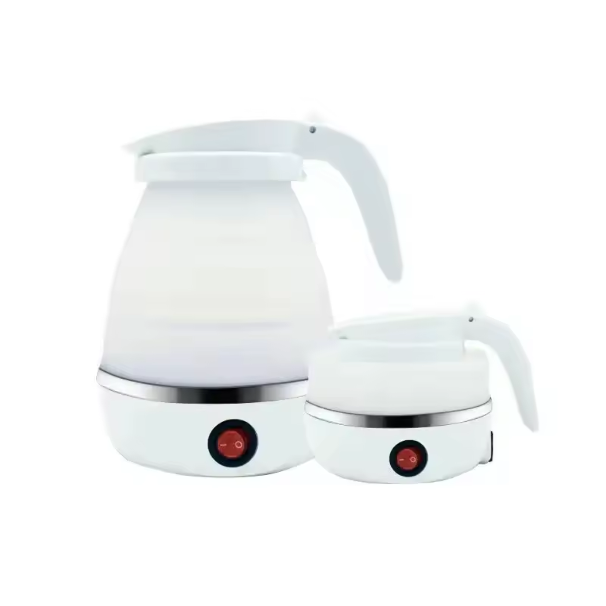 Kompakt resevattenkokare med vikbar design – 600 ml • 600 W