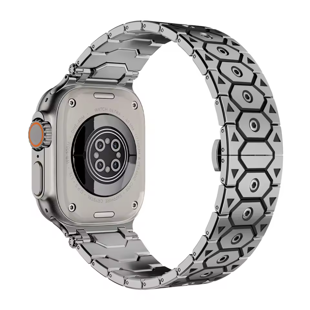 Sofistikerat titanarmband för Apple Watch