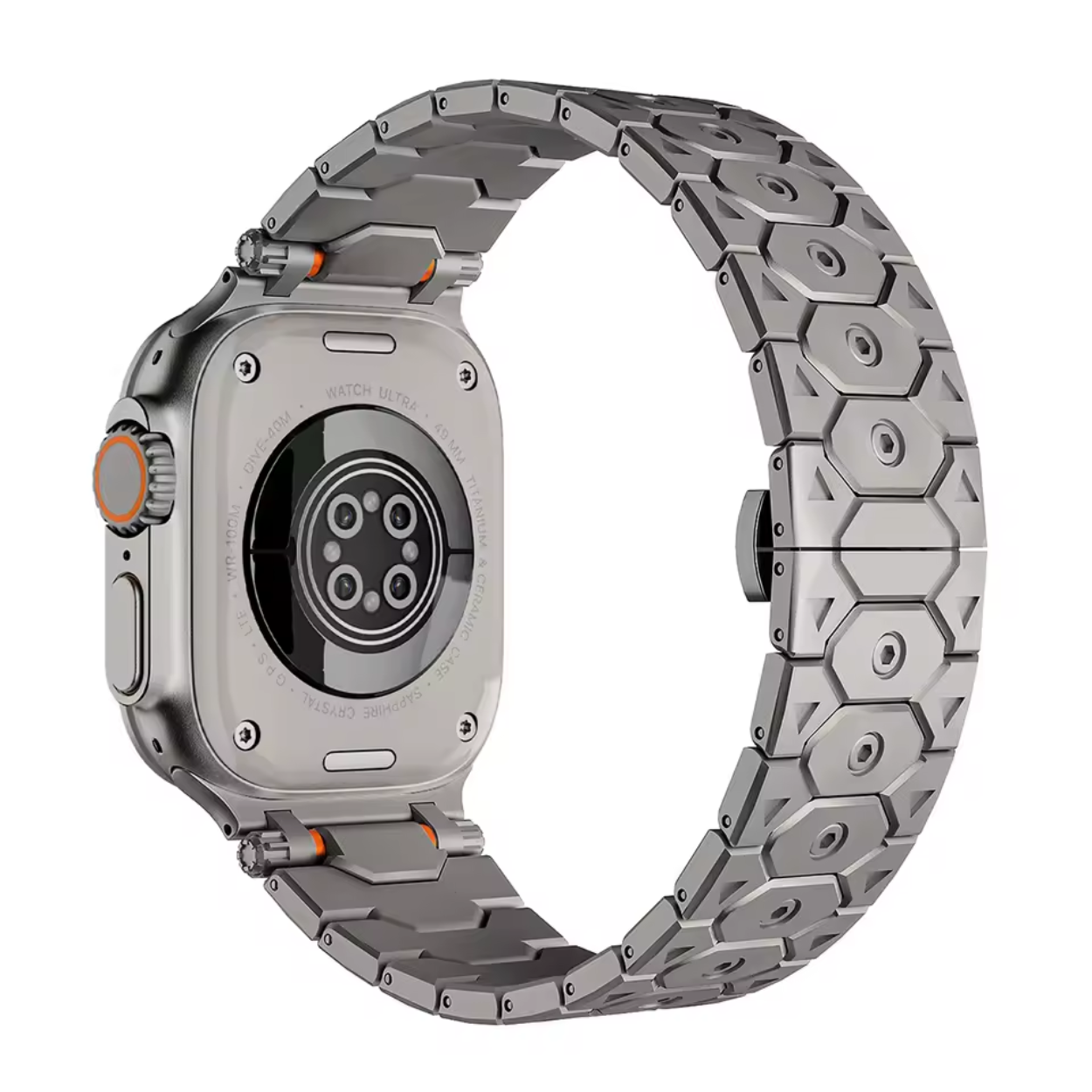 Sofistikerat titanarmband för Apple Watch