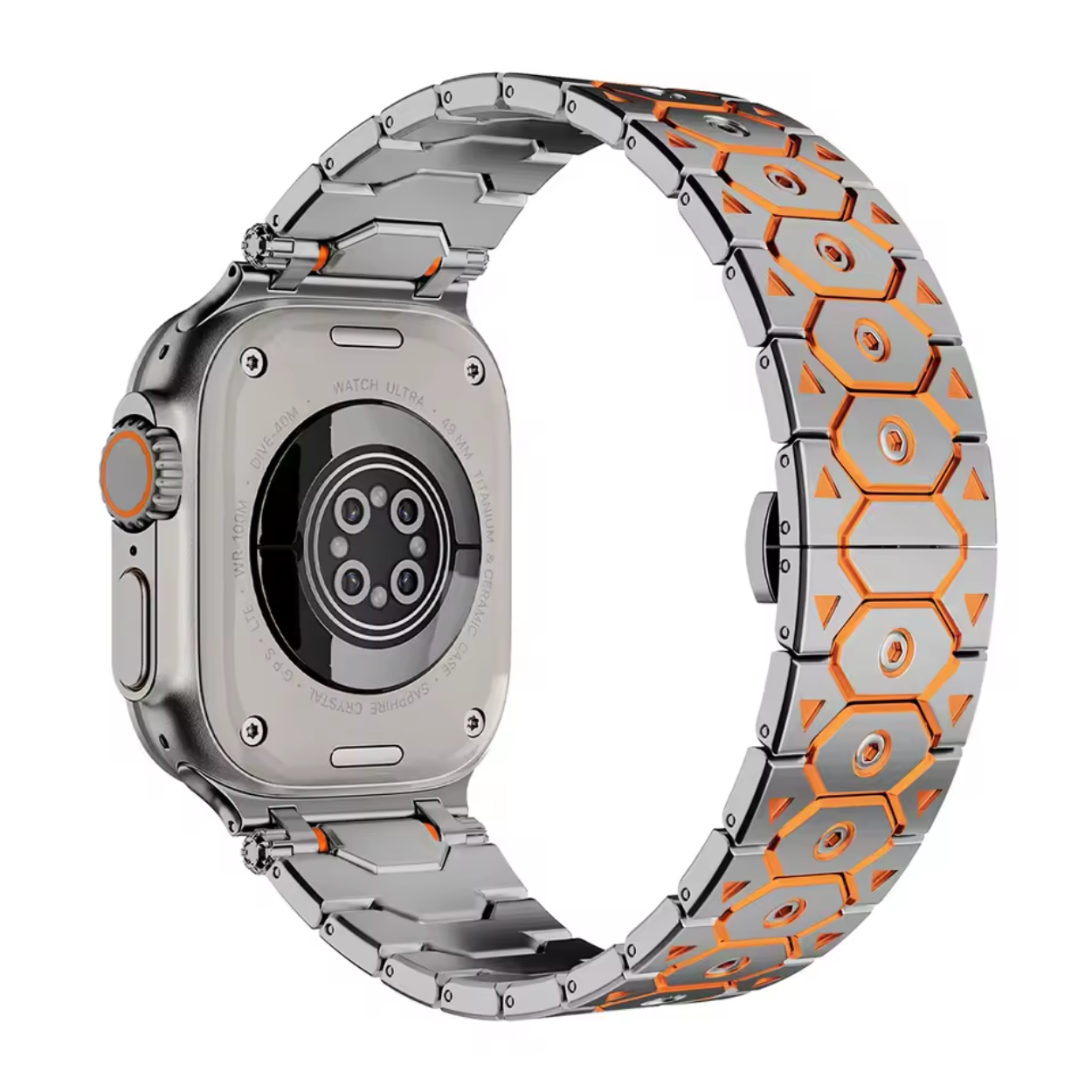 Sofistikerat titanarmband för Apple Watch