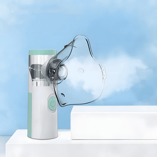 Portabel Kompakt Inhalator til Astma – Nebulisator til Hjemmet og Rejser