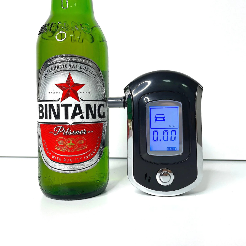 Kompakt Alkotester til Sikker Kørsel og Hurtige Resultater