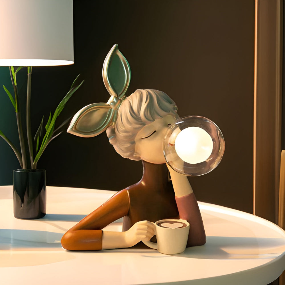 BubbleFairies Bordslampa – Sagolik belysning med seriefigurer