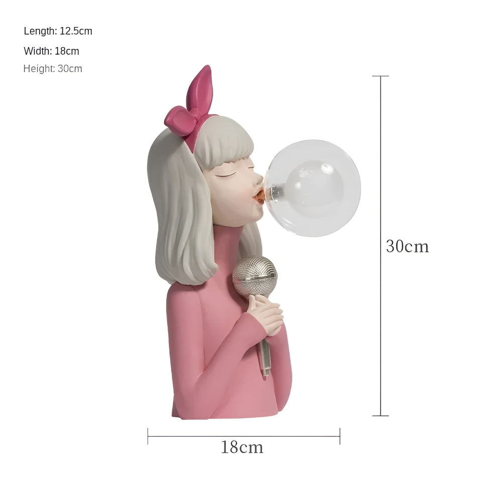 BubbleFairies Bordslampa – Sagolik belysning med seriefigurer