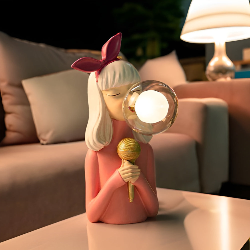 BubbleFairies Bordslampa – Sagolik belysning med seriefigurer
