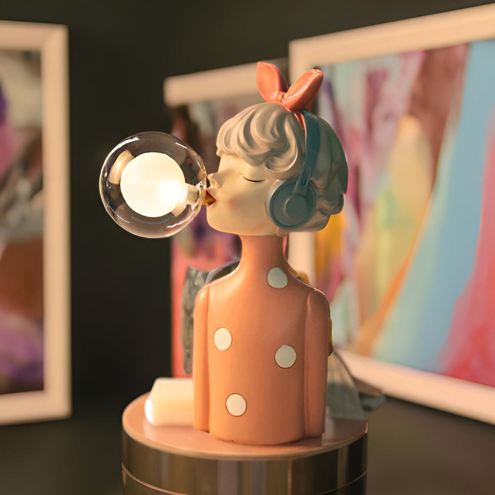 BubbleFairies Bordslampa – Sagolik belysning med seriefigurer