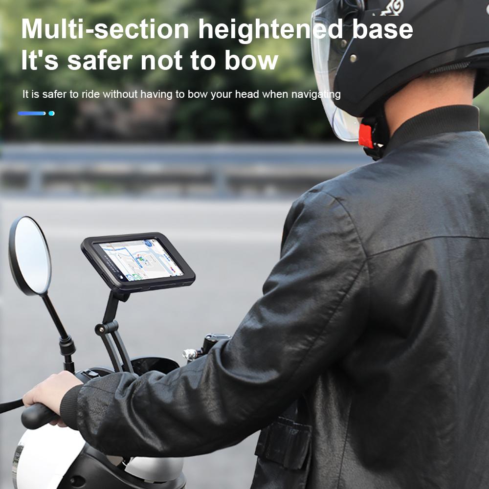 Vandtæt Mobilholder til Motorcykel med 360° Rotation