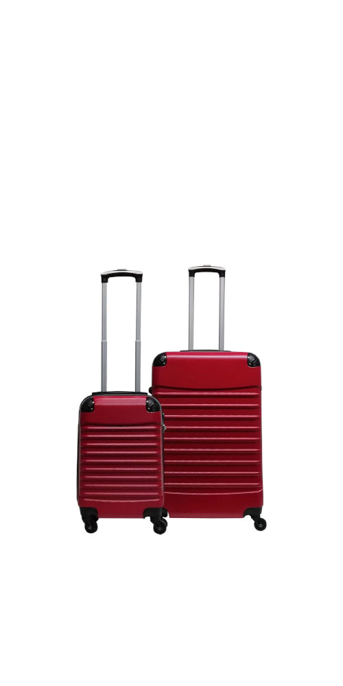 Elegant och Robust Resväskset – Crimson Duo