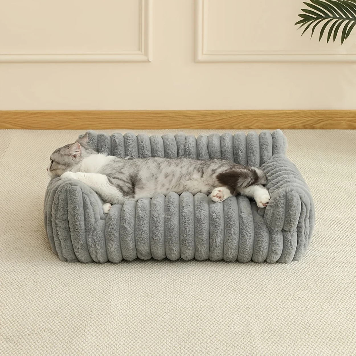 Luksuriøs og Støttende Katte Sofa til Ultimativ Komfort