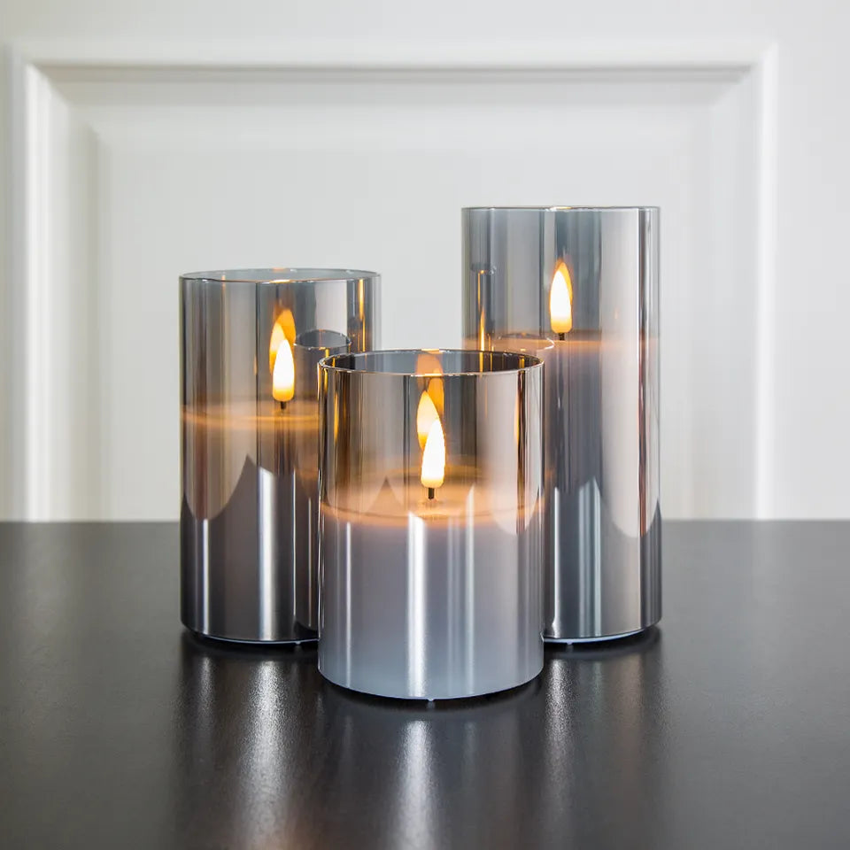 LED Glasljus: Flimrande Flamlös Mysighet i Hemmet