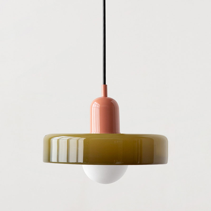 Färgrik Glaspendel med Modern Design för Hemmet