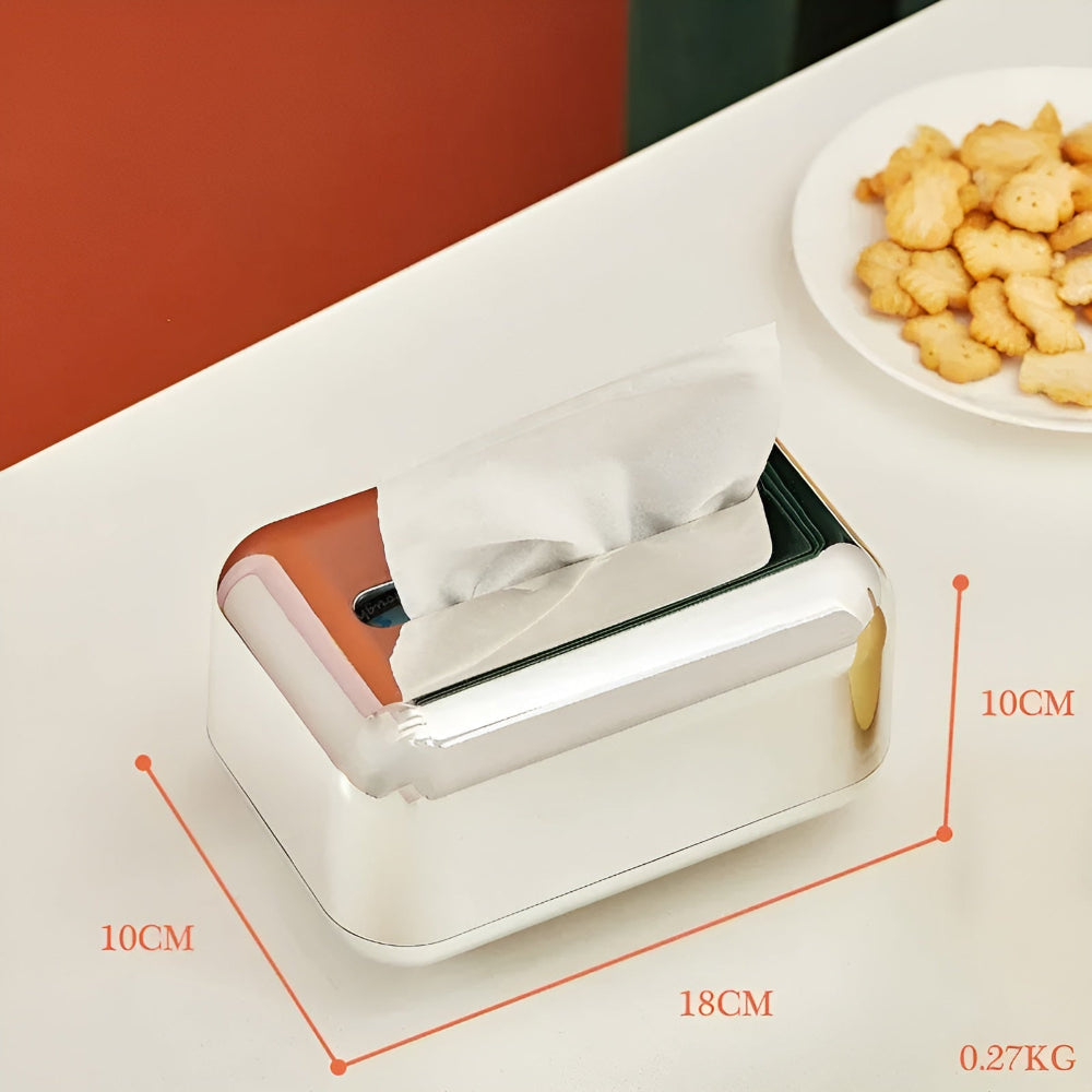 Guldspejl Tissue Holder – Luksuriøs Opbevaring til Dit Hjem