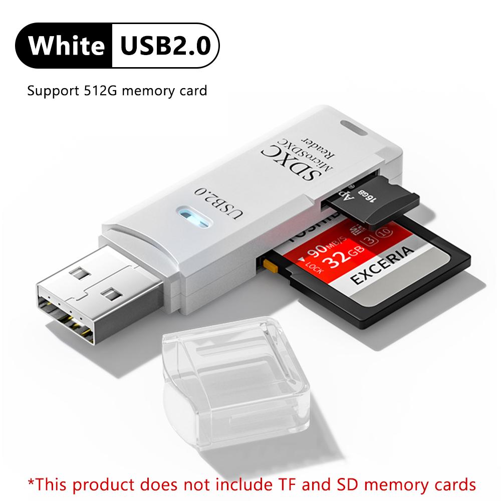 Snabb USB 3.0-kortläsare för Micro SD- och TF-kort