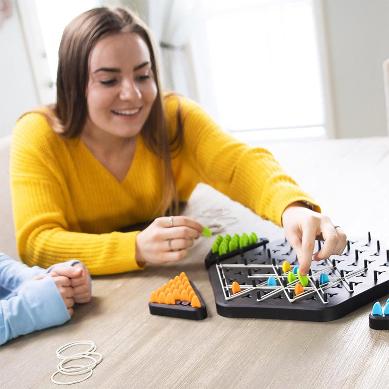 MindMaster Tri-Link Utmaning | Lärande spel för strategi, kreativitet och motoriska färdigheter