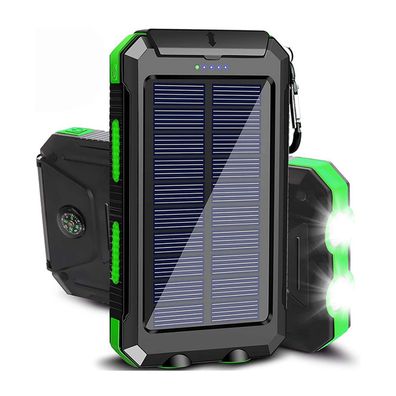 Bärbar solenergi powerbank för smartphone