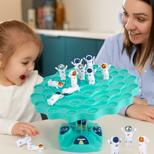 Astronaut Balansspel – Roligt och Strategiskt för Hela Familjen