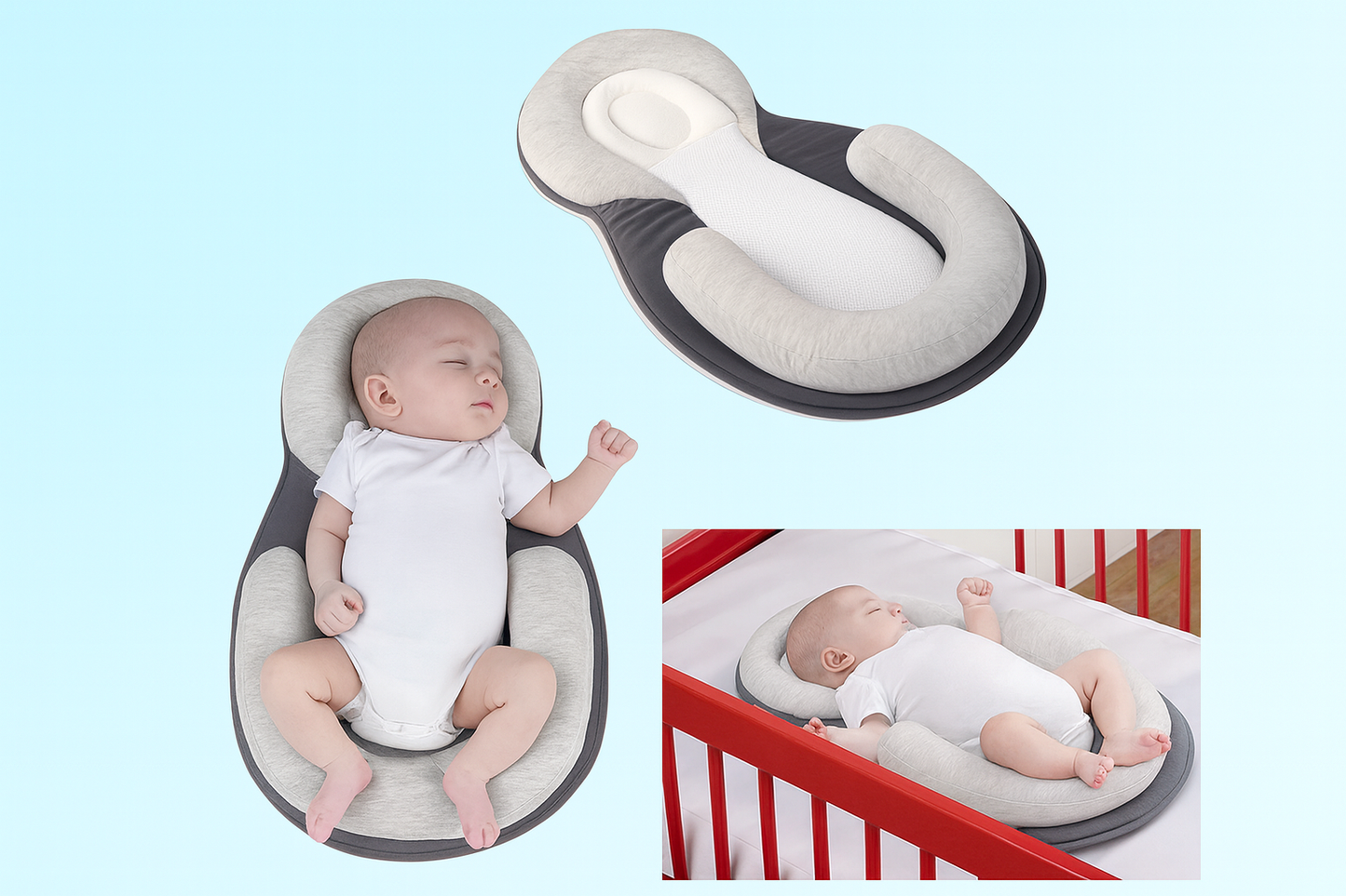 Ergonomiskt Babynest – Optimalt Stöd och Komfort för Din Baby